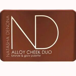 Natasha Denona Alloy Cheek Duo Bronze & Glow Palette blush & bronze + super glow
